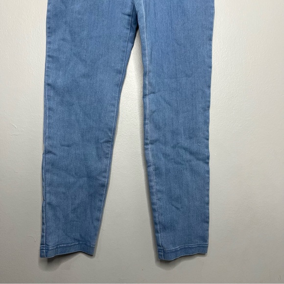 IRIS Basic Women's Blue Denim Belted Jumpsuit NWT - Picture 5 of 8